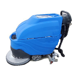 科威CW-50手推式洗地机 电瓶式洗地机 自动洗地吸干机